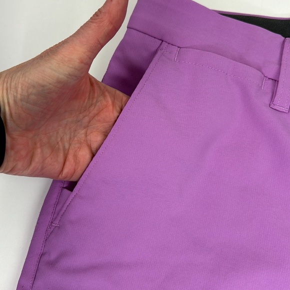 Skechers GO GOLF Men's purple athletic casual shorts size 34 - Picture 3 of 11